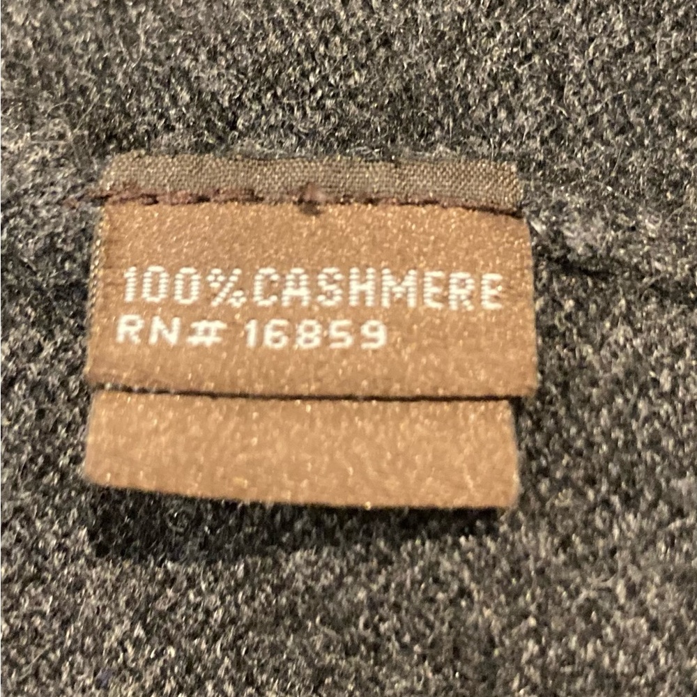 J McLaughlin dark gray cashmere sweater dress, size small - Picture 3 of 6